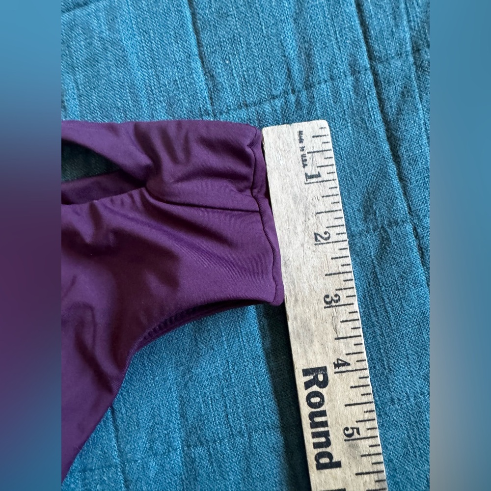 O’Neill Women’s Dark Red Cheeky‎ Bikini Bottom Size XL New - Picture 8 of 13